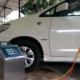 Limpieza vehículos con ozono